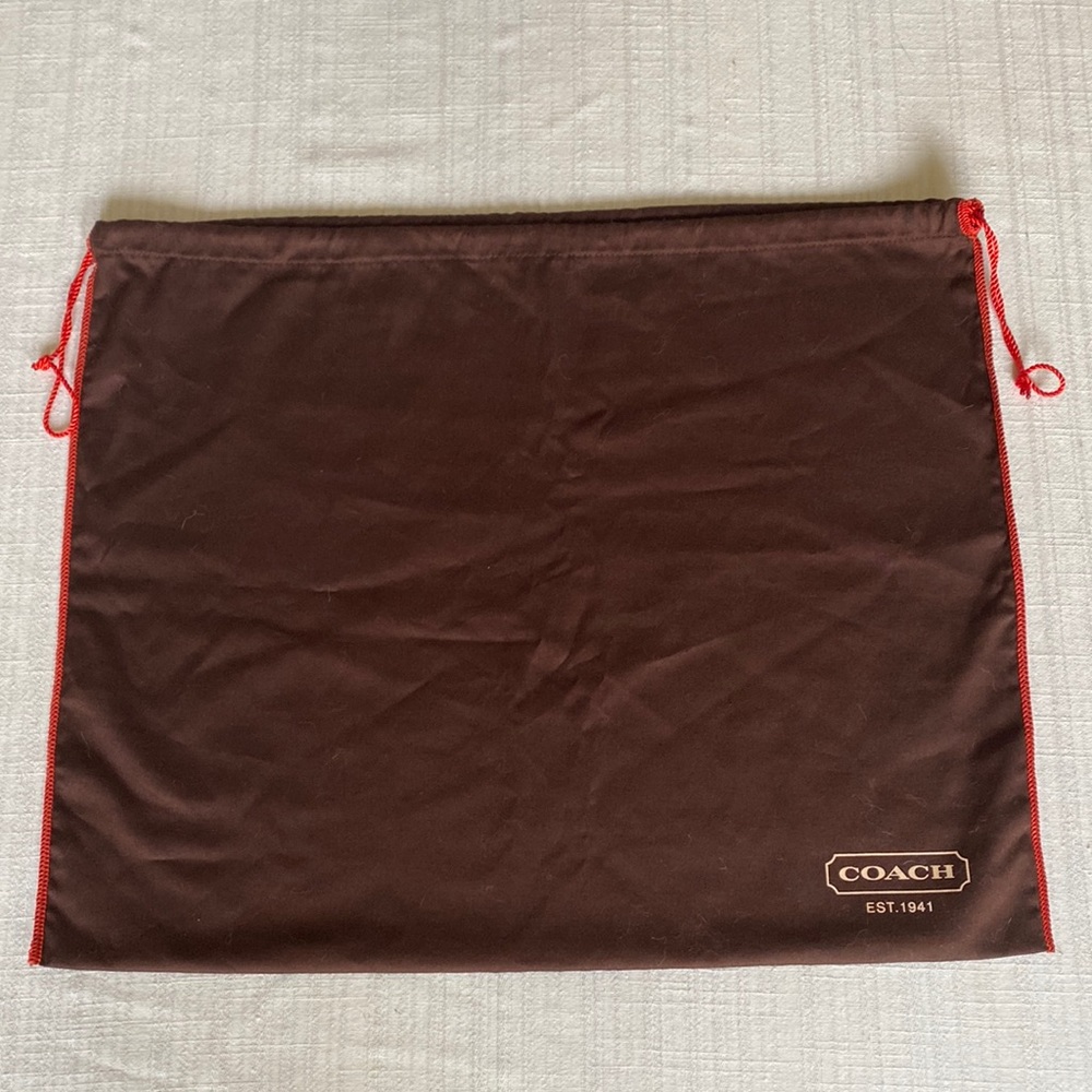 Coach Cloth Draw-String Dust Bag